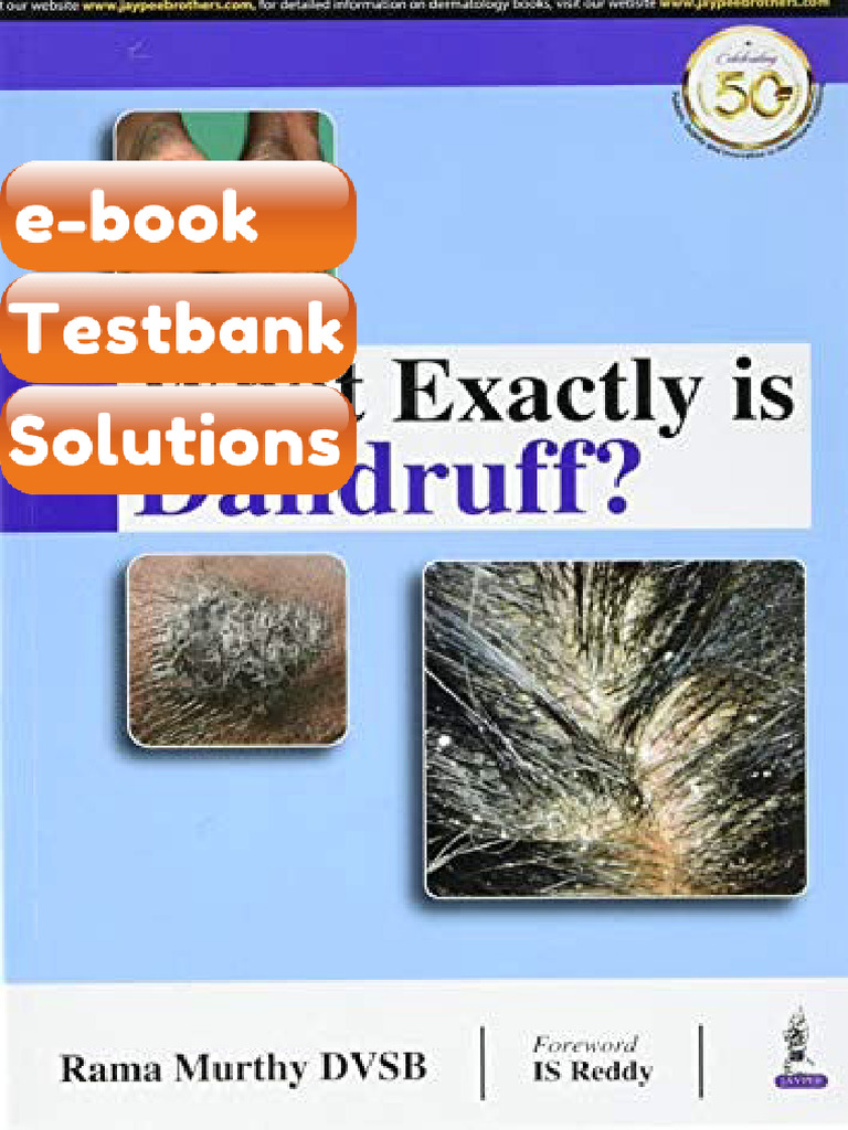What Exactly is Dandruff eBook & Testbank | PDF | Subscription Business ...
