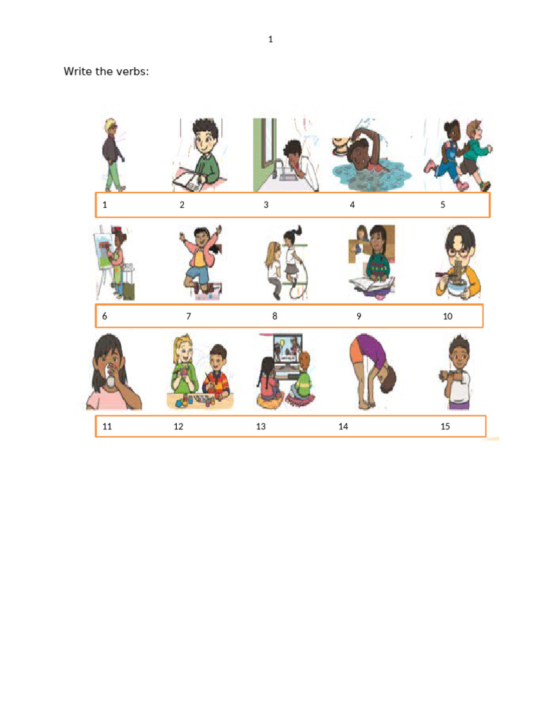 Verbs 1 | PDF