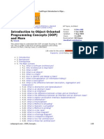 CodeProject - Introduction To Object Oriented Programming Concepts (OOP) and More