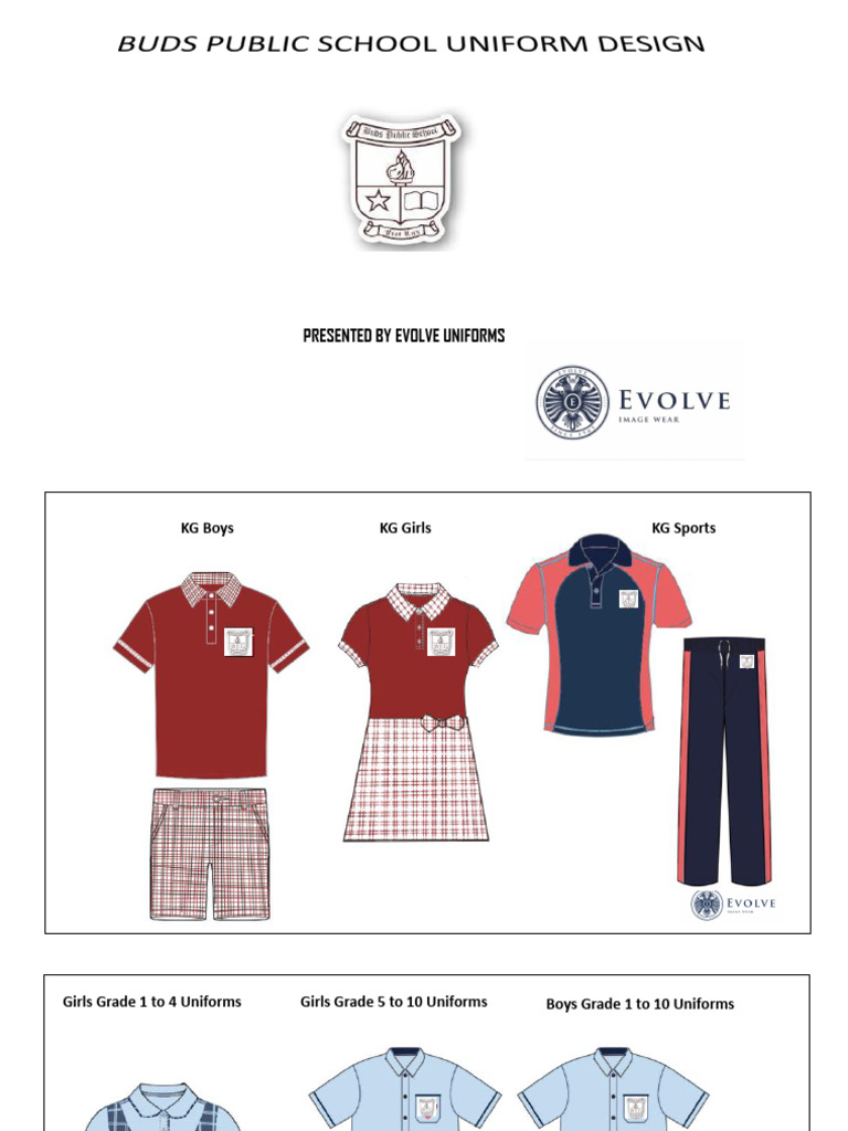 BPS Uniform Design Proposal1 - Evolve Uniforms | PDF