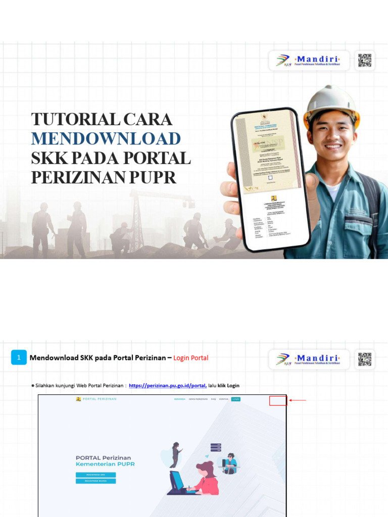 Tutorial Download SKK Pupr | PDF