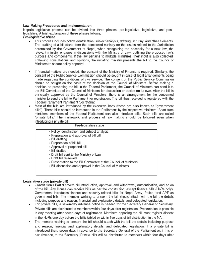 Private Bill (Legislative Process) | PDF | Bill (Law) | Public Law