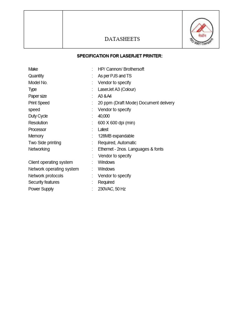 Printer | PDF