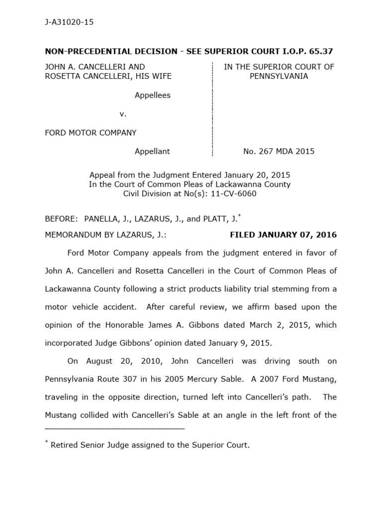 2016-267-mda-2015 | PDF | Trials | Evidence (Law)