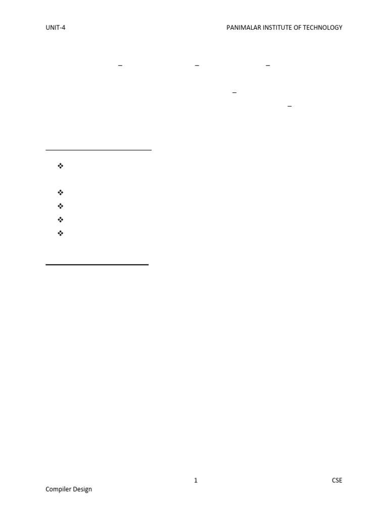 Unit 4CD (23 24) | PDF | Pointer (Computer Programming) | Runtime System