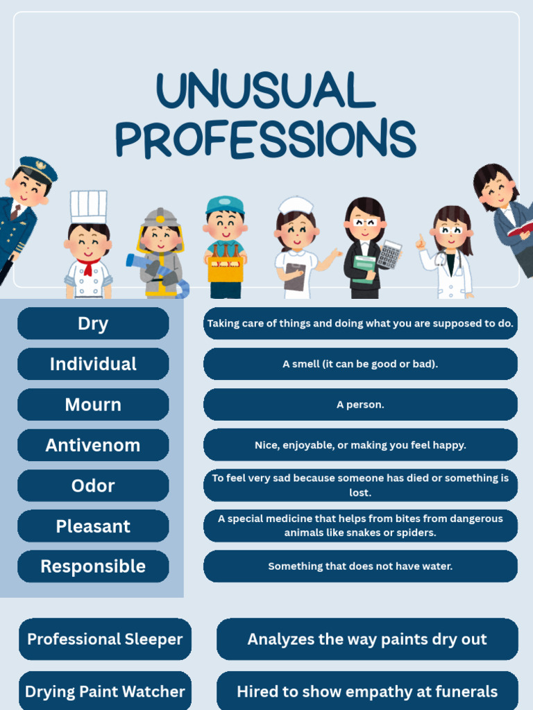 Unusual Professions | PDF
