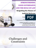 Multisectoral Consultation on Judicial Reform