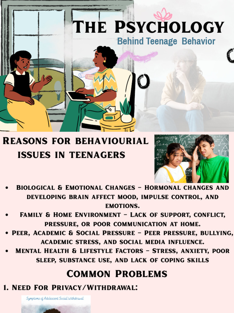 Teenage Behaviour Problems | PDF