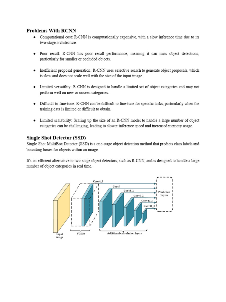 L8 - Object Detection With Single Stage Methods Notes | PDF ...