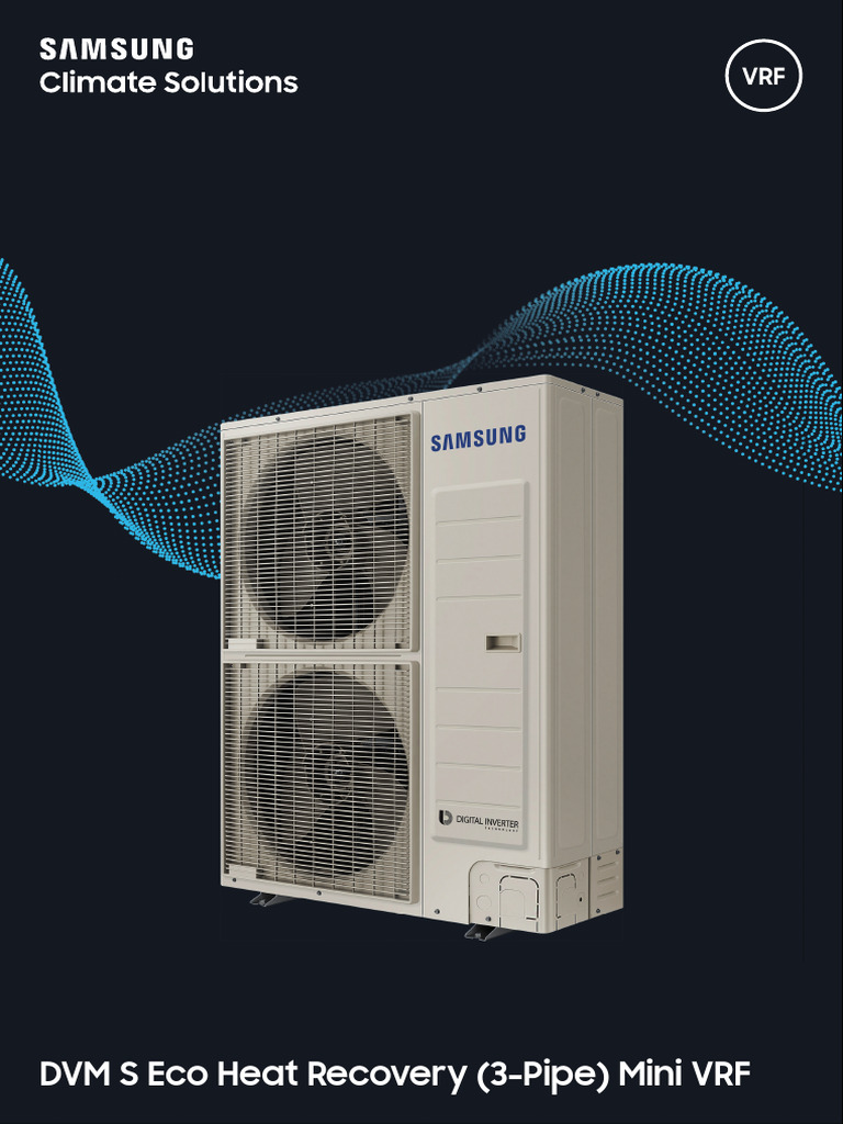 VRF - DVM S Eco HR | PDF | Temperature | Continuum Mechanics