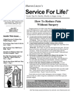 Service For Life!: How To Reduce Pain Without Surgery