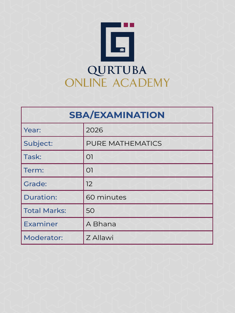 1770133477354-Pure Maths Term 01 Task 01 | PDF | Mathematical Analysis ...
