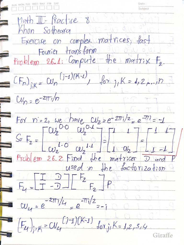 Math III Practice 8 | PDF