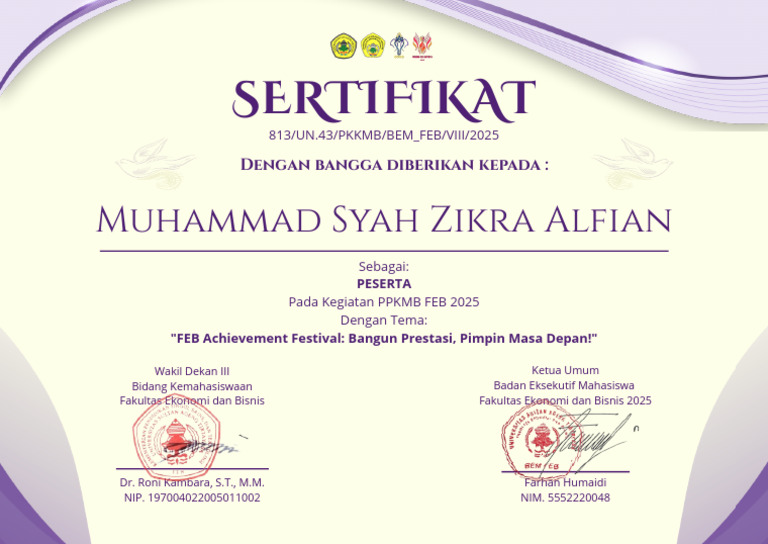 Muhammad Syah Zikra Alfian | PDF