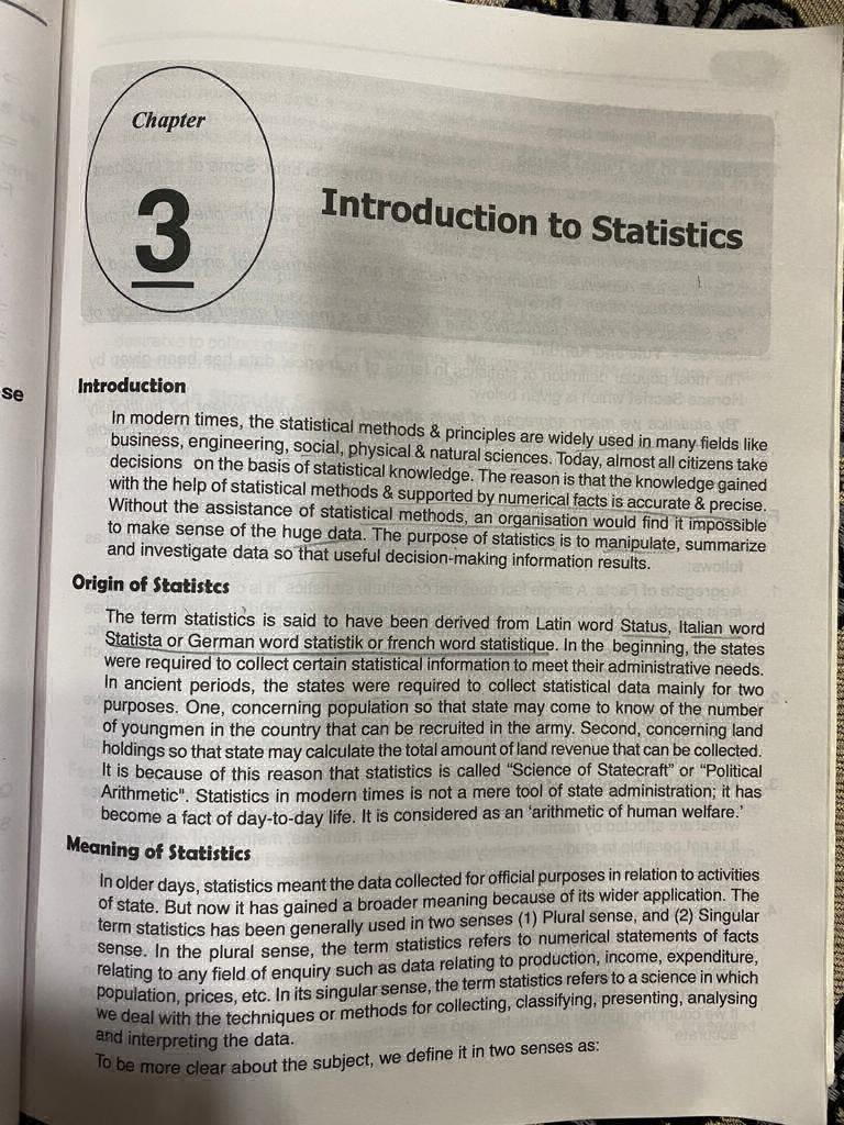 Introduction To Statistics | PDF