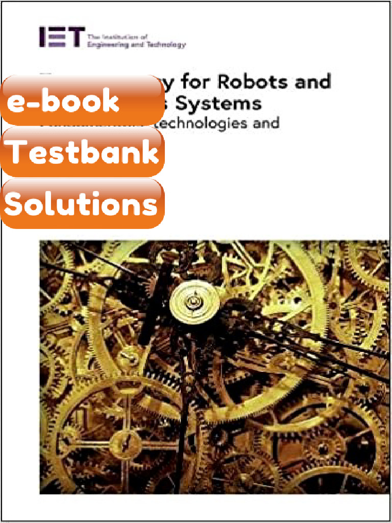 eBook & Testbank Transparency for Robots and Autonomous Systems ...