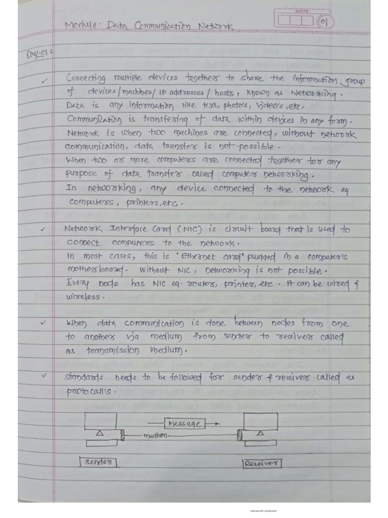 DCN Handwritten | PDF