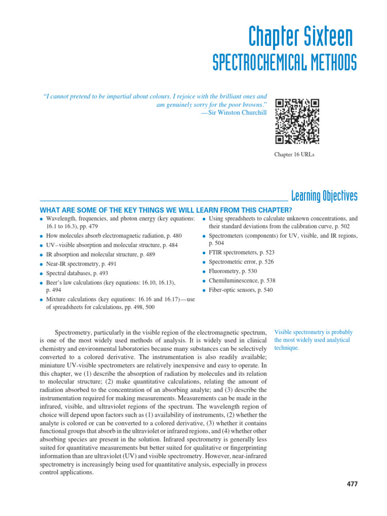 UV-Vis Spectroscopy and Instrumentation | PDF | Electromagnetic ...