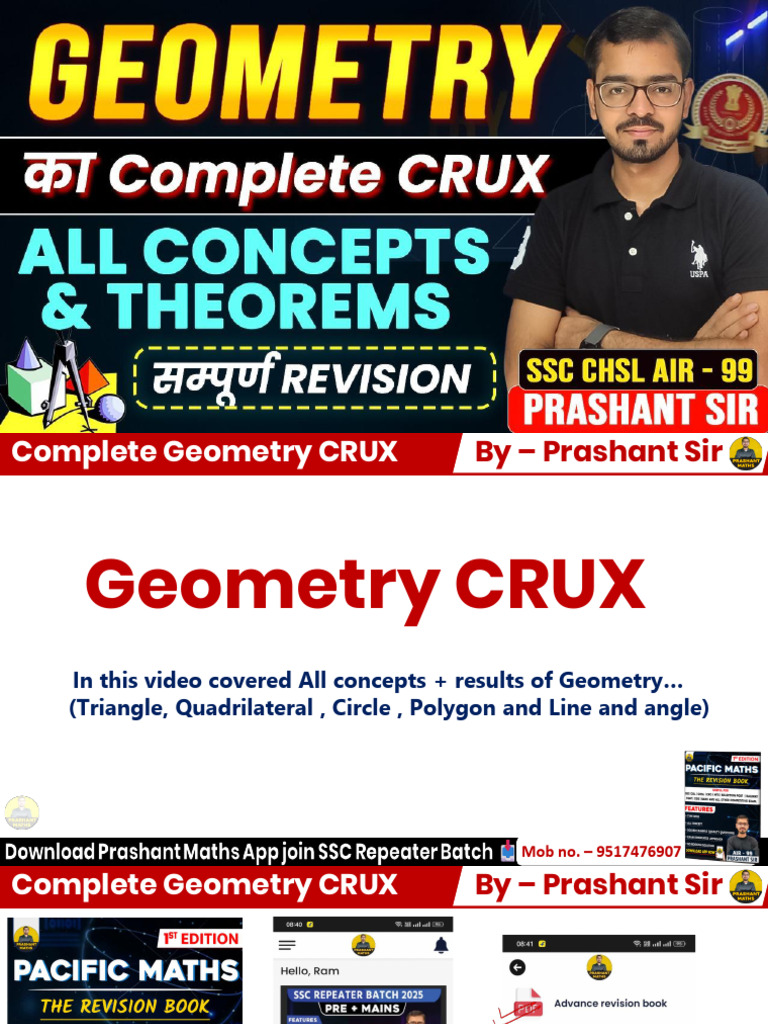 Geometry Crux | PDF | Triangle | Rectangle
