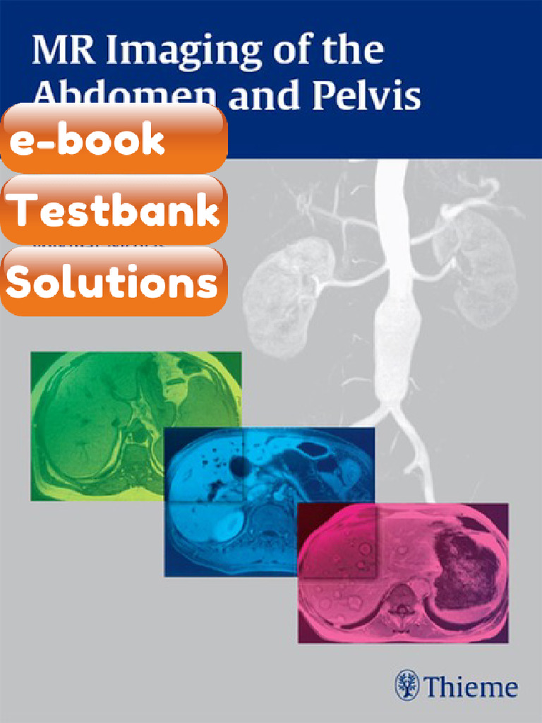 eBook & Testbank MR Imaging of the Abdomen and Pelvis by Bernd ...