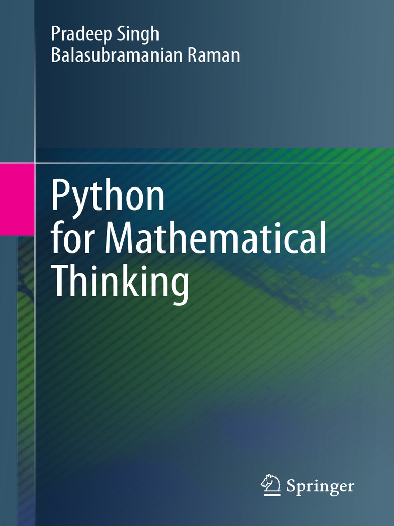 Python For Mathematical Thinking (TRUE PDF) - 3 | PDF | Partial