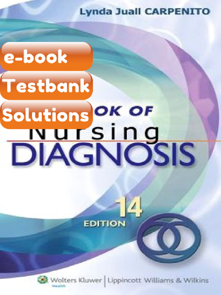 Testbank Handbook of Nursing Diagnosis 14th Edition Fast Download | PDF ...