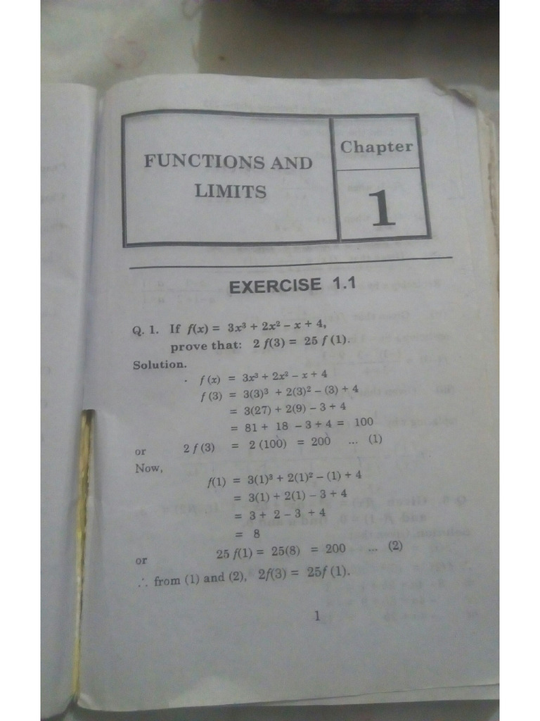 MATH CHPTER 1 Full Solved | PDF