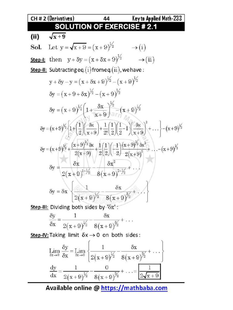 Maths DAE 233 | PDF