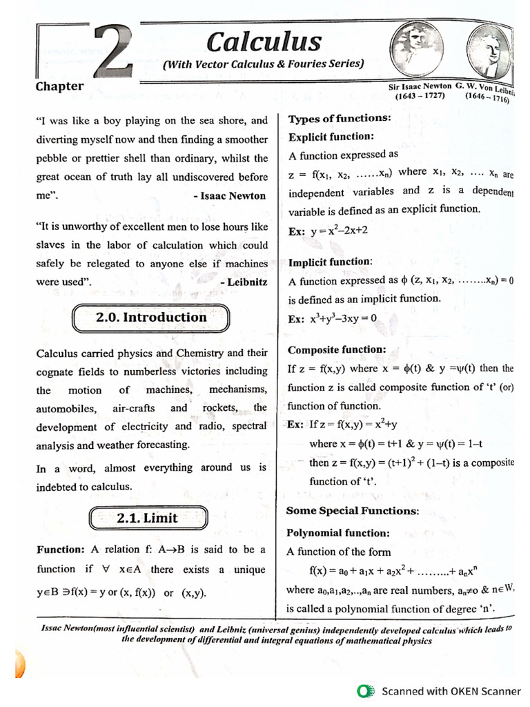 Calculus | PDF