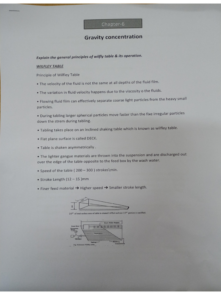 Gravity Concentration | PDF