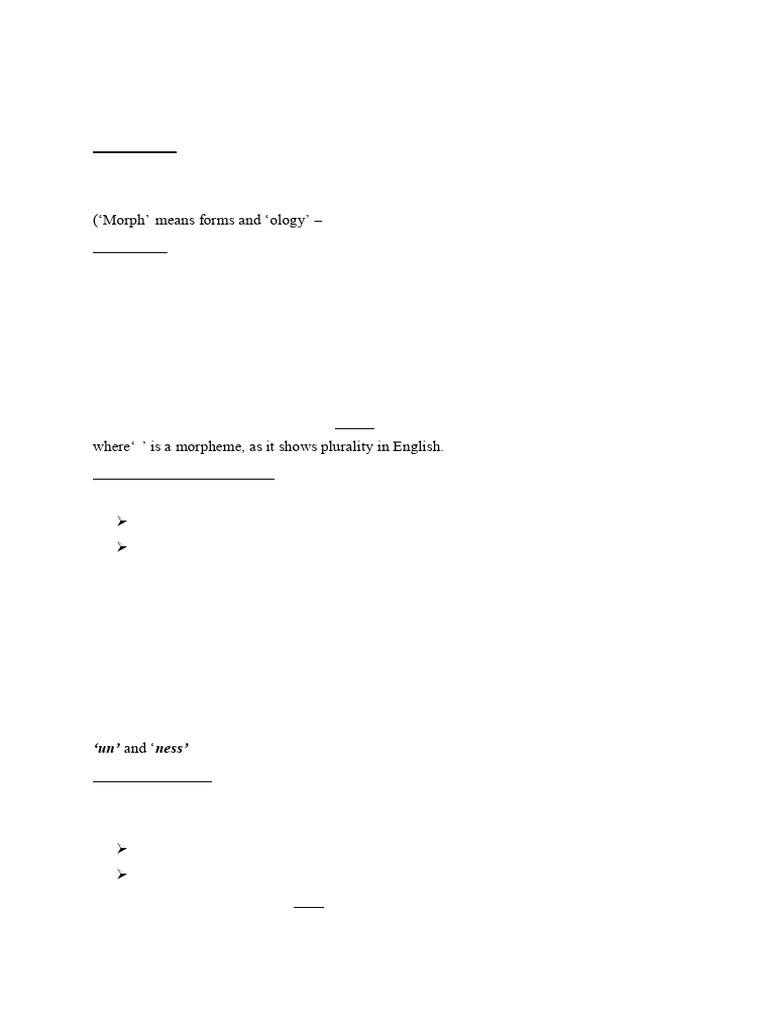 English Morphology and Syntax | PDF | Pronoun | Verb