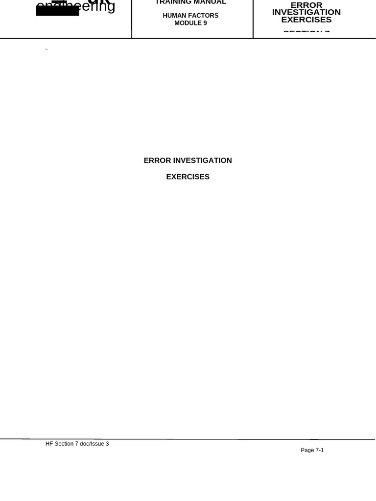 HF Section 7 | PDF | Safety | Risk