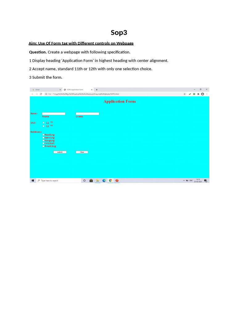 sop3 | PDF