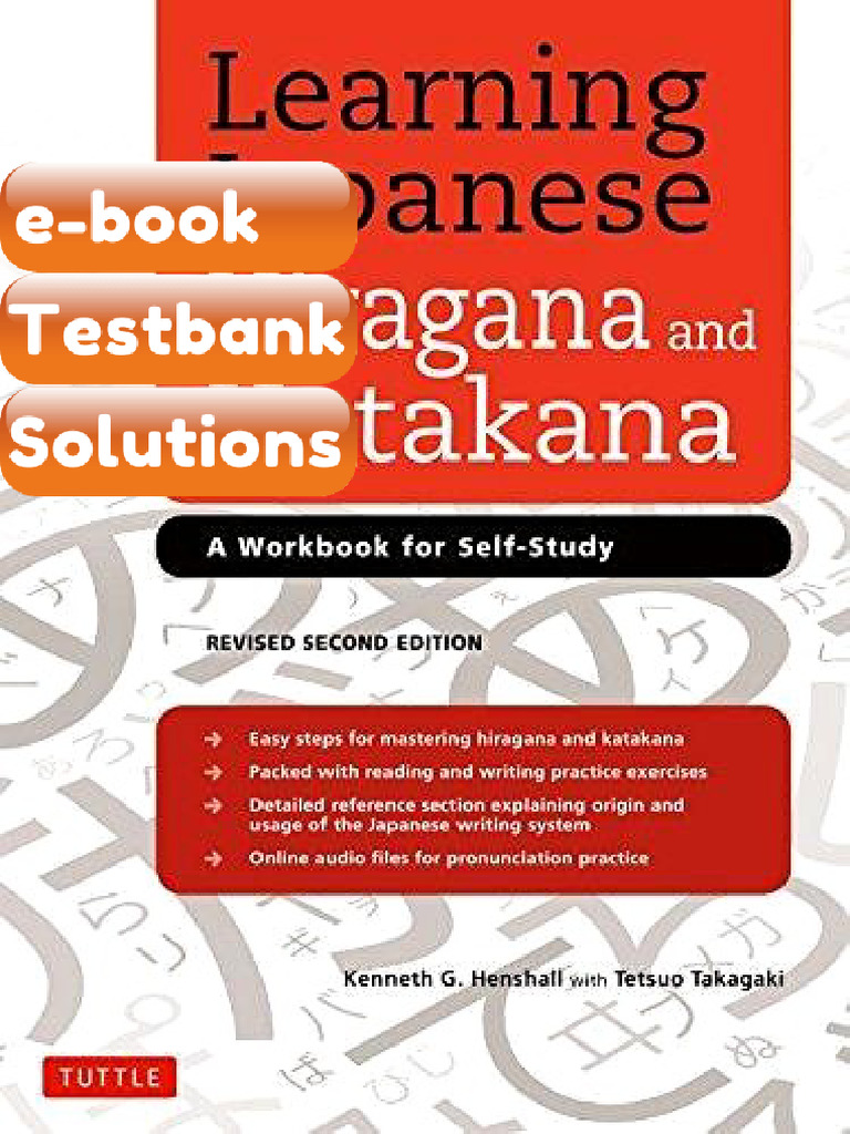 Learning Japanese Hiragana and Katakana a Workbook for SelfStudy 2nd ...