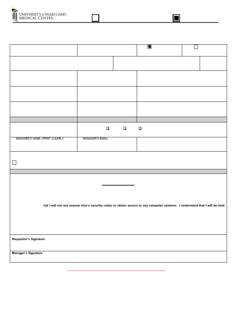 Pyxis Access Request Form-PDF Fillable Do Not Fax | PDF