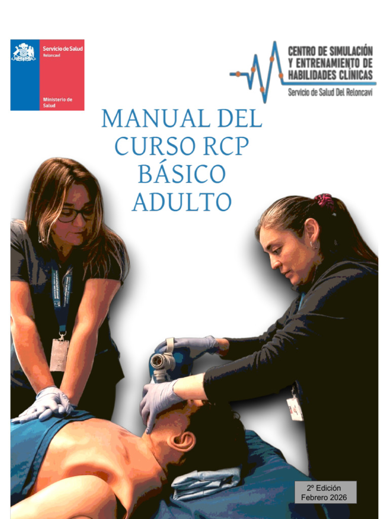 2026 Manual RCP Básico y Uso de Dea | PDF | Reanimación cardiopulmonar ...