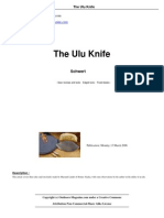The Ulu Knife