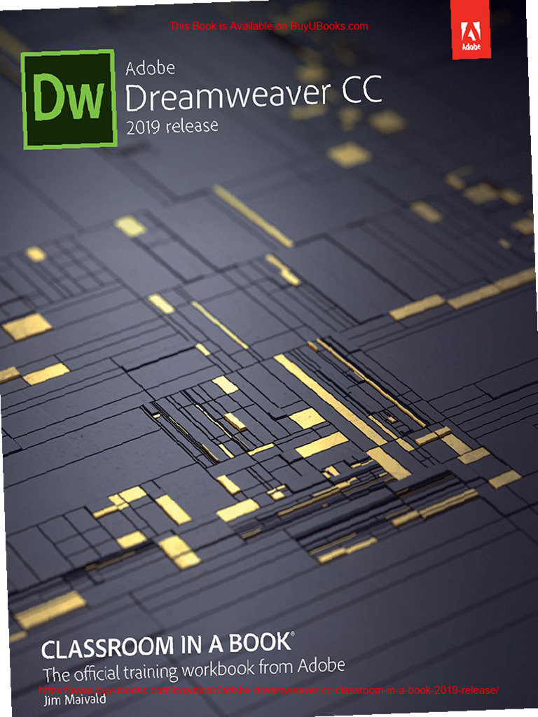 Adobe Dreamweaver CC Classroom in a Book (2019 Release) PDF. | PDF ...