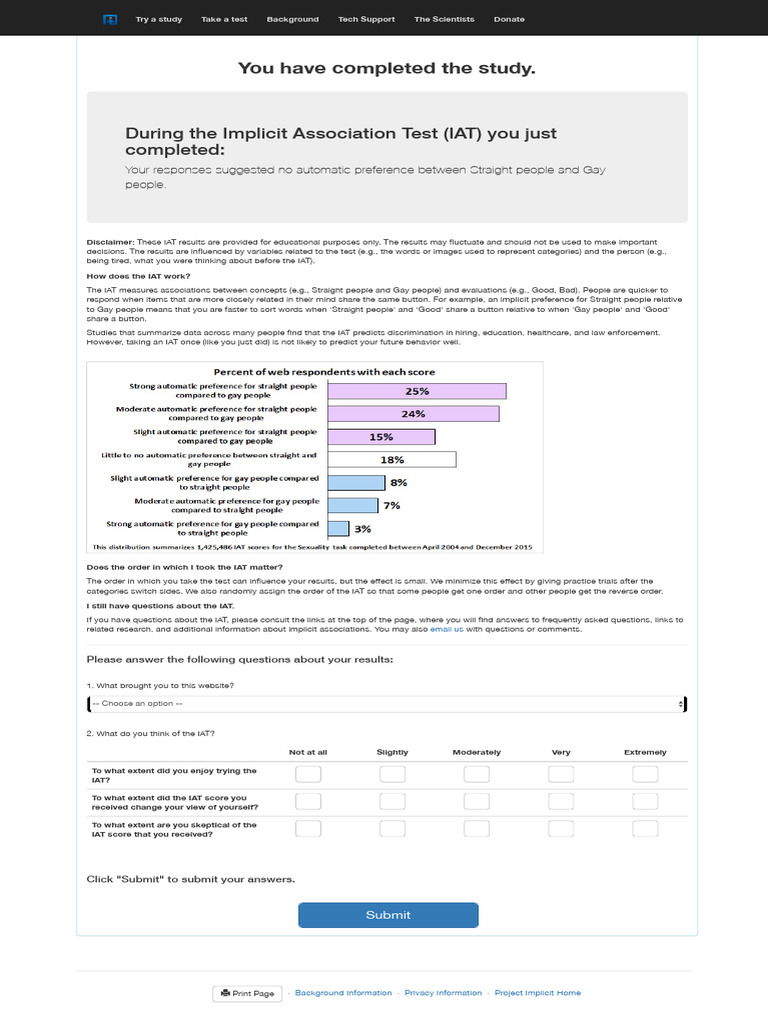 Experiment | PDF | Methodology | Cognitive Science