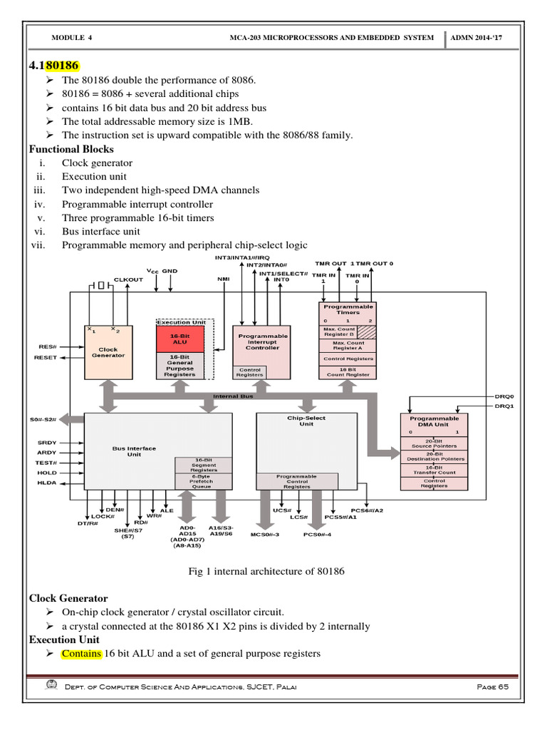 Unit-5 Advanced Microprocessor Material | PDF | Central Processing Unit ...