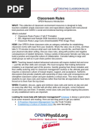 Hellison's Model of Social Responsibility | PDF | Physical Education ...