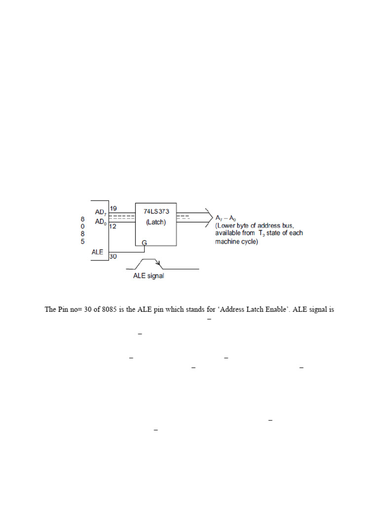 1.demux of Addr N Data 8085 | PDF