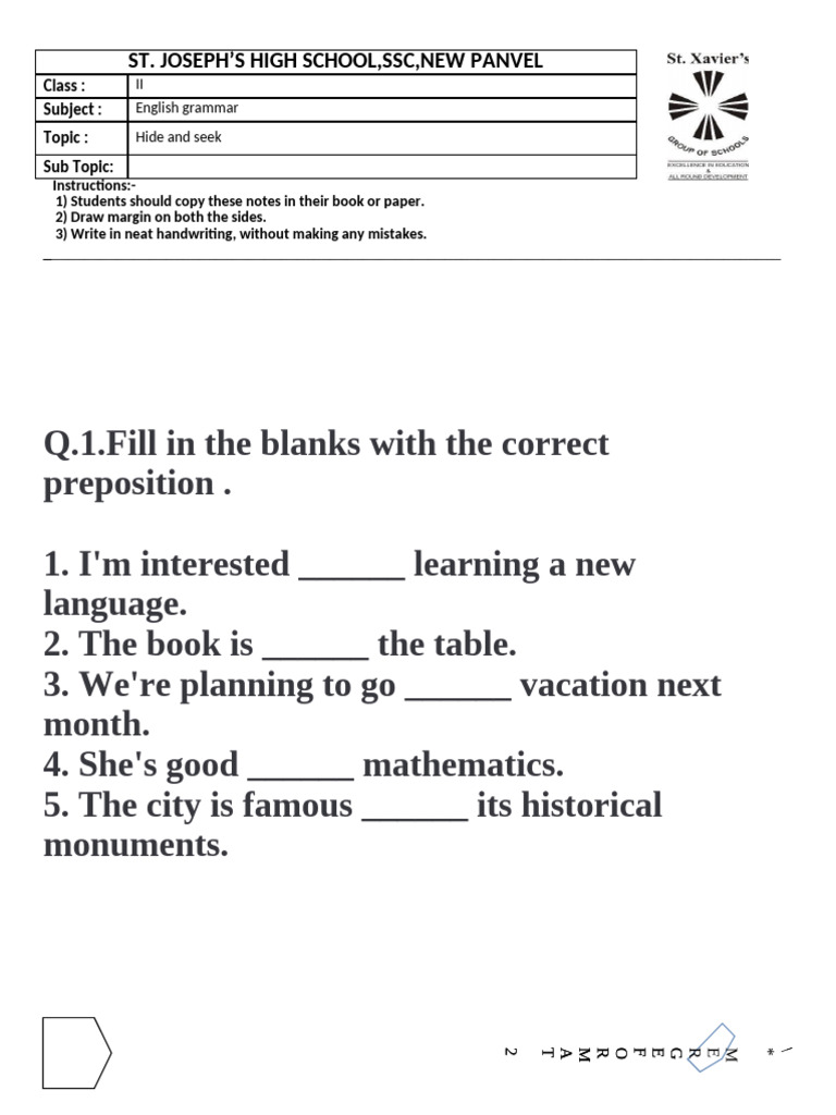 31.01.26 English Grammar Assignment | PDF | Chess Openings | Chess