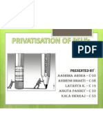 Privatization in India