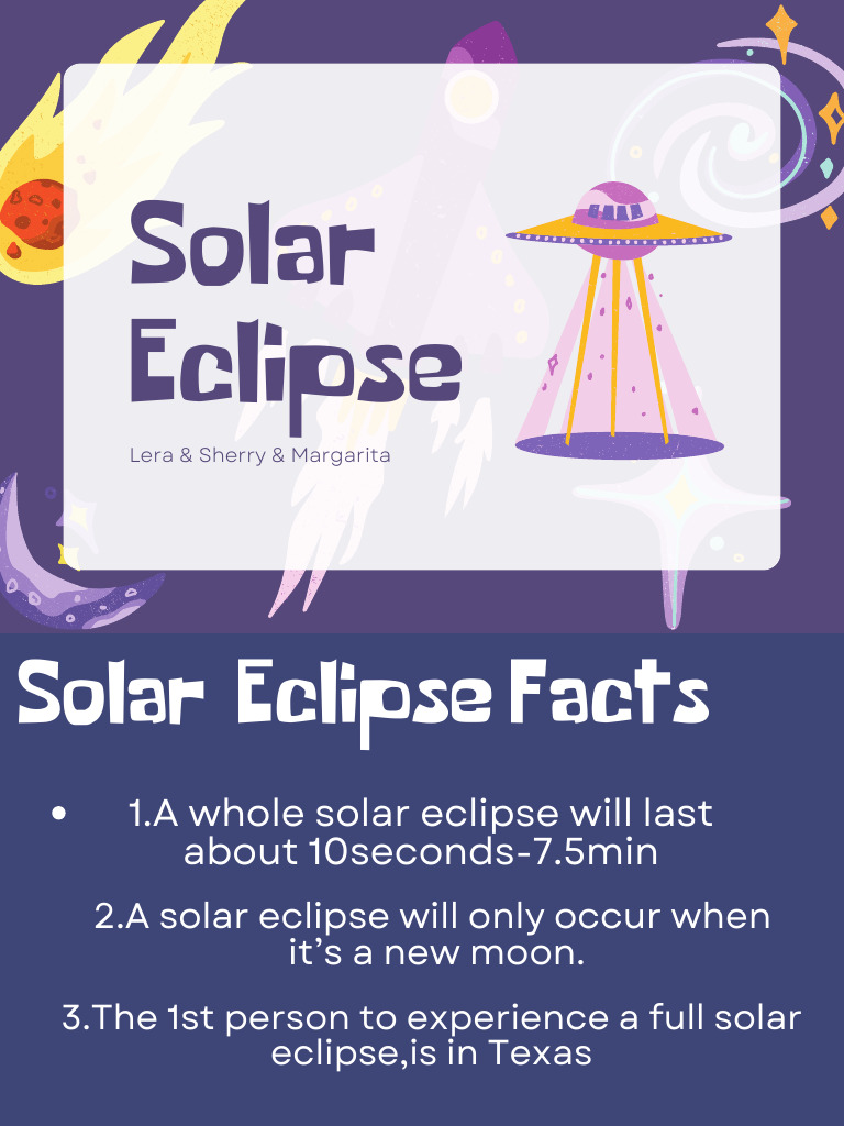Solar Eclipse - Presentation PDF | PDF