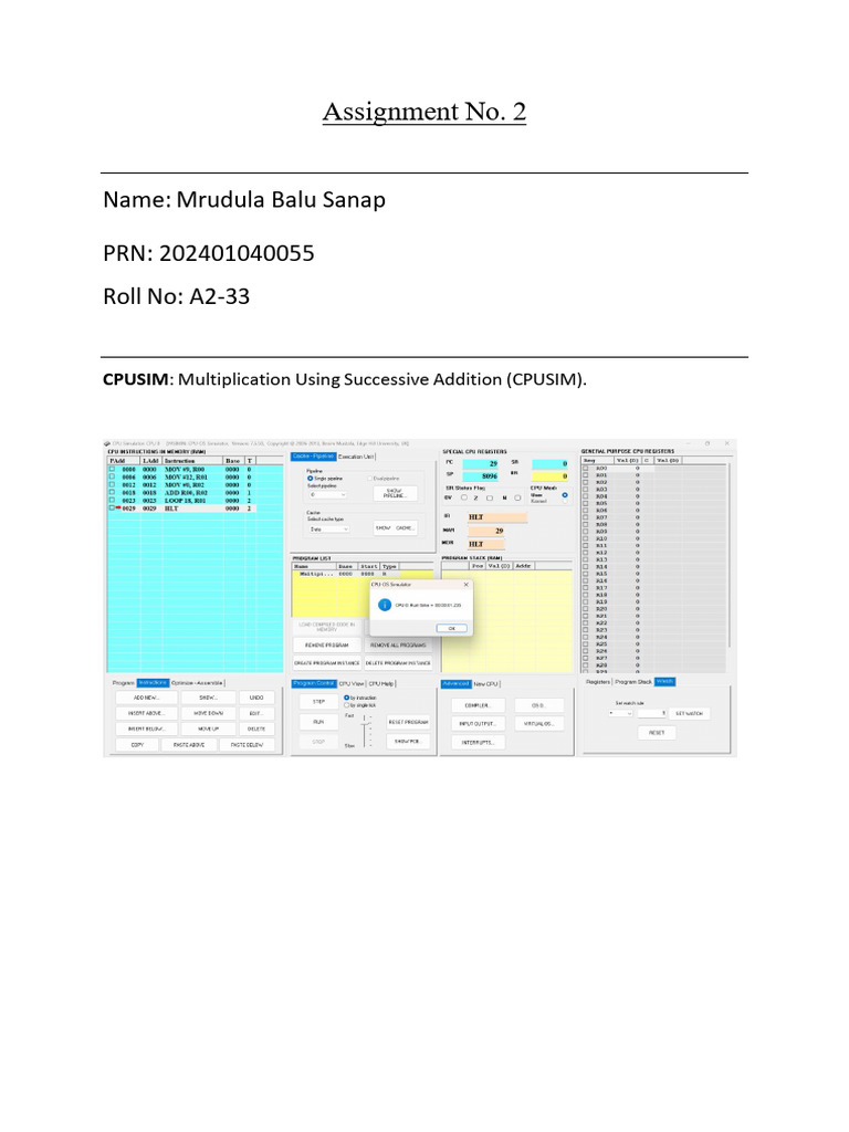 Coa Lab 2 | PDF