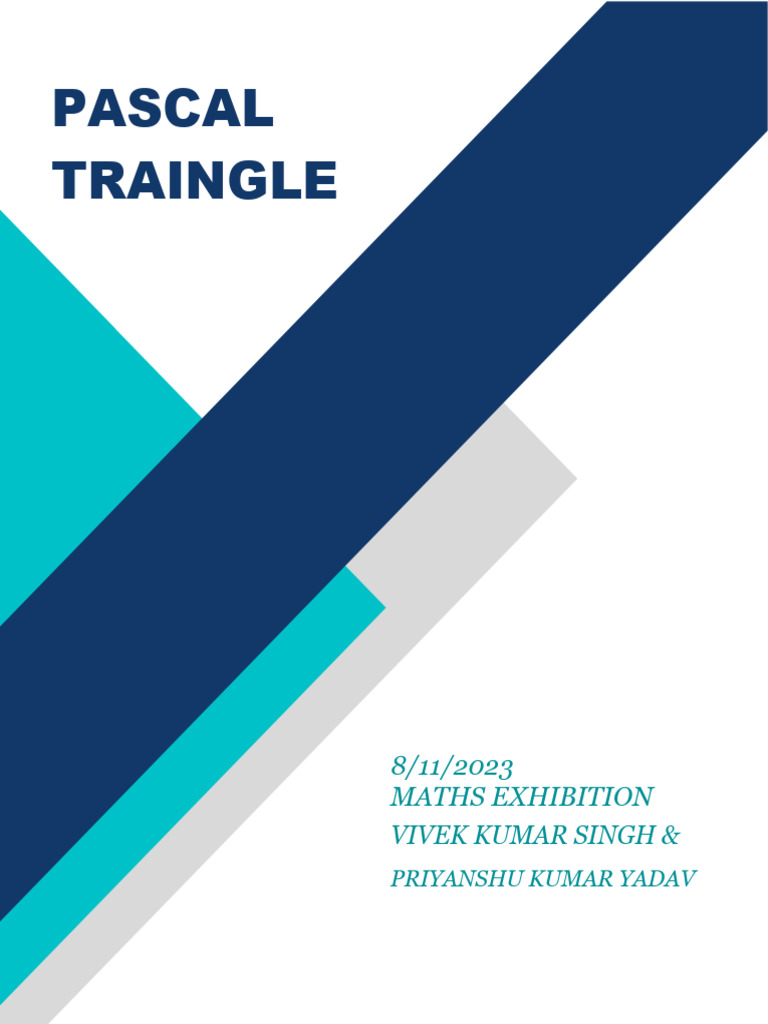 Pascal Triangle Word WWWW | PDF | Number Theory | Mathematics