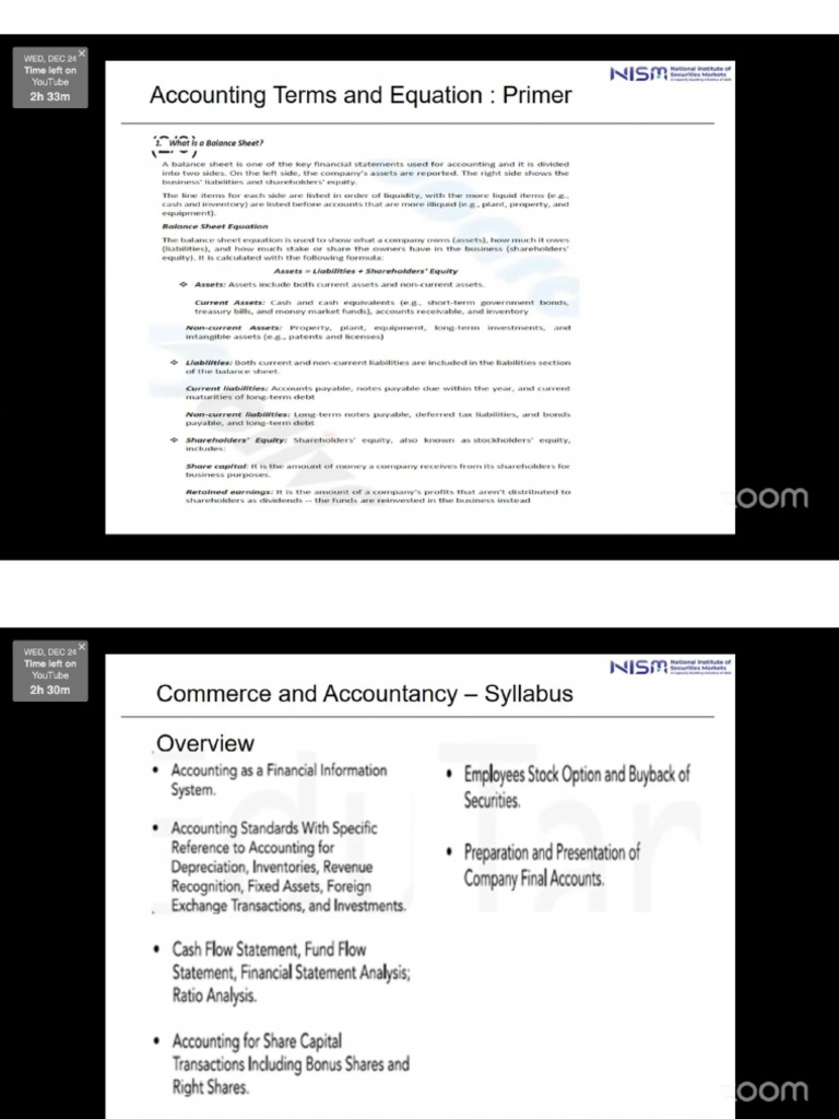 Accounting Pretraining | PDF