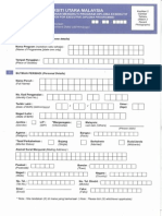 Borang Permohonan DIPLOMA Eksekutif UUM