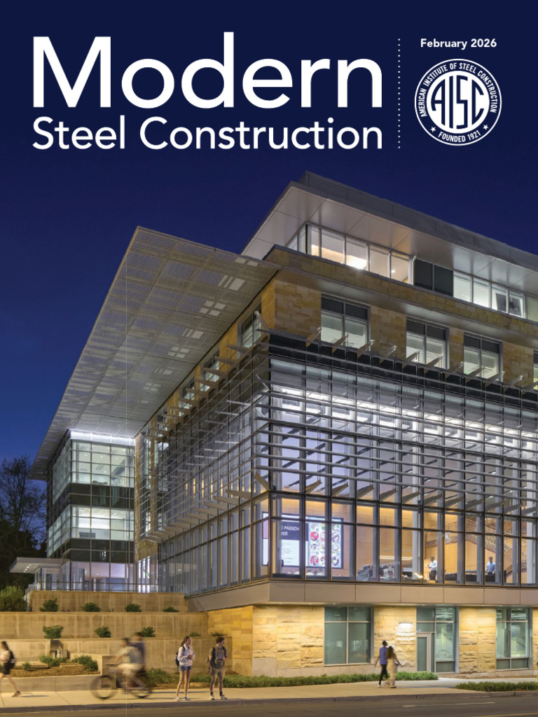 Modern Steel Feb 2026 | PDF | Buckling | Beam (Structure)